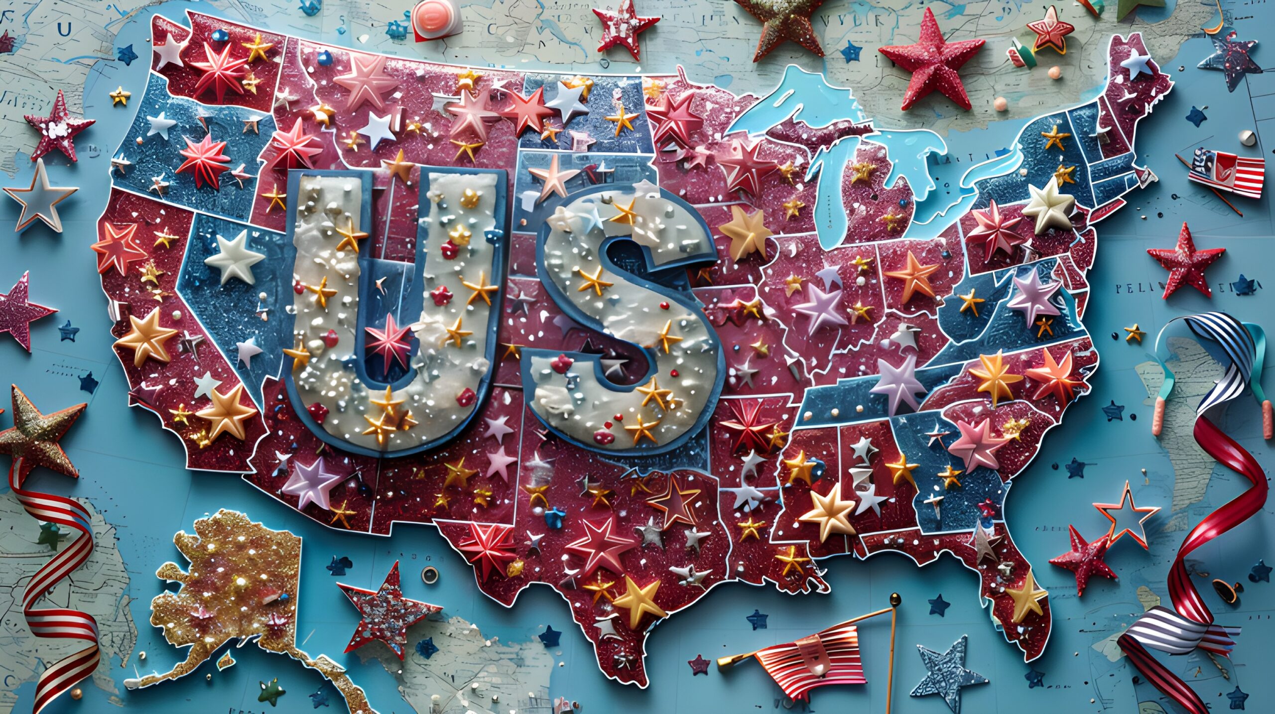 Glittering States: The Sparkling Spirit of the USA